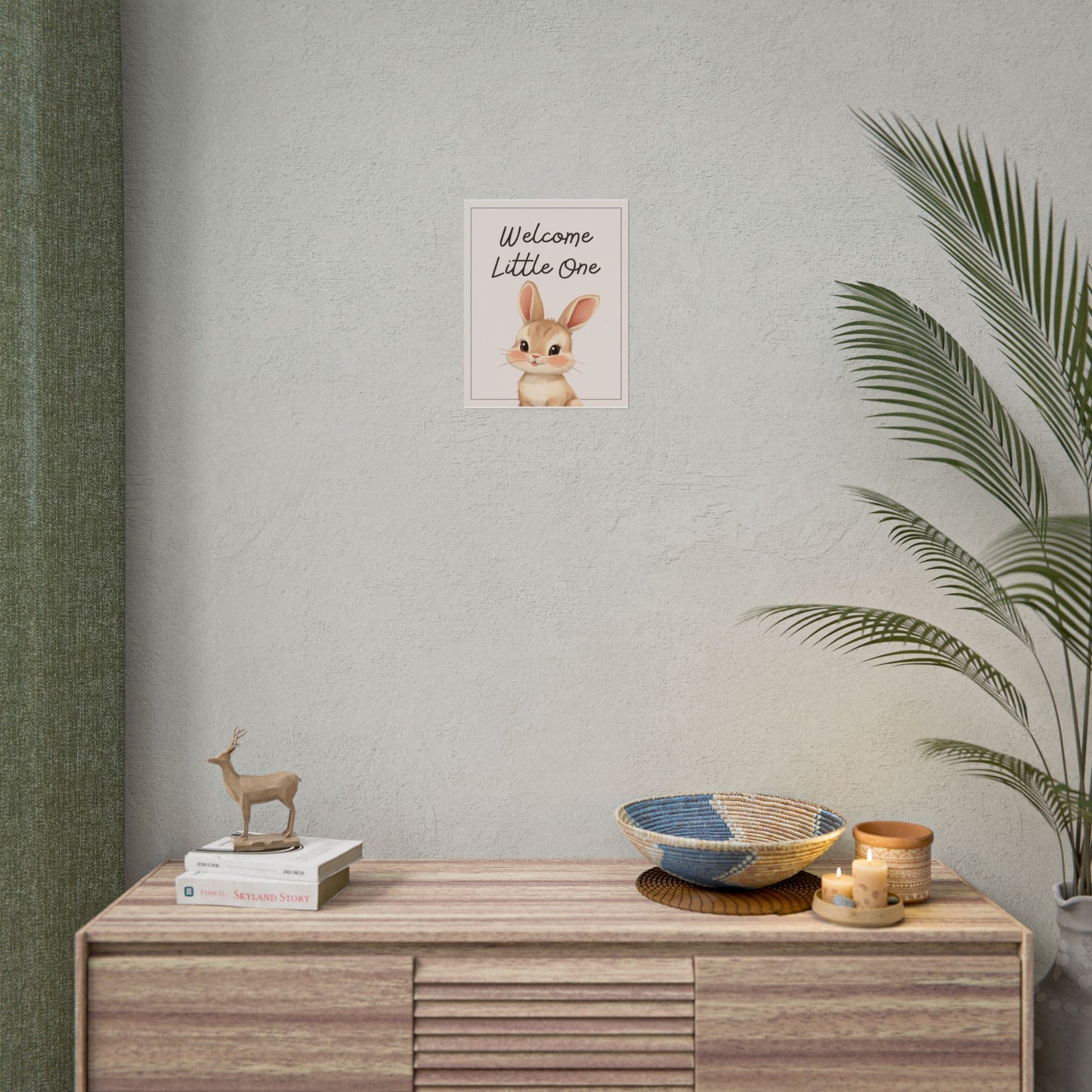 Nursery Forest Poster - "Welcome Little One"