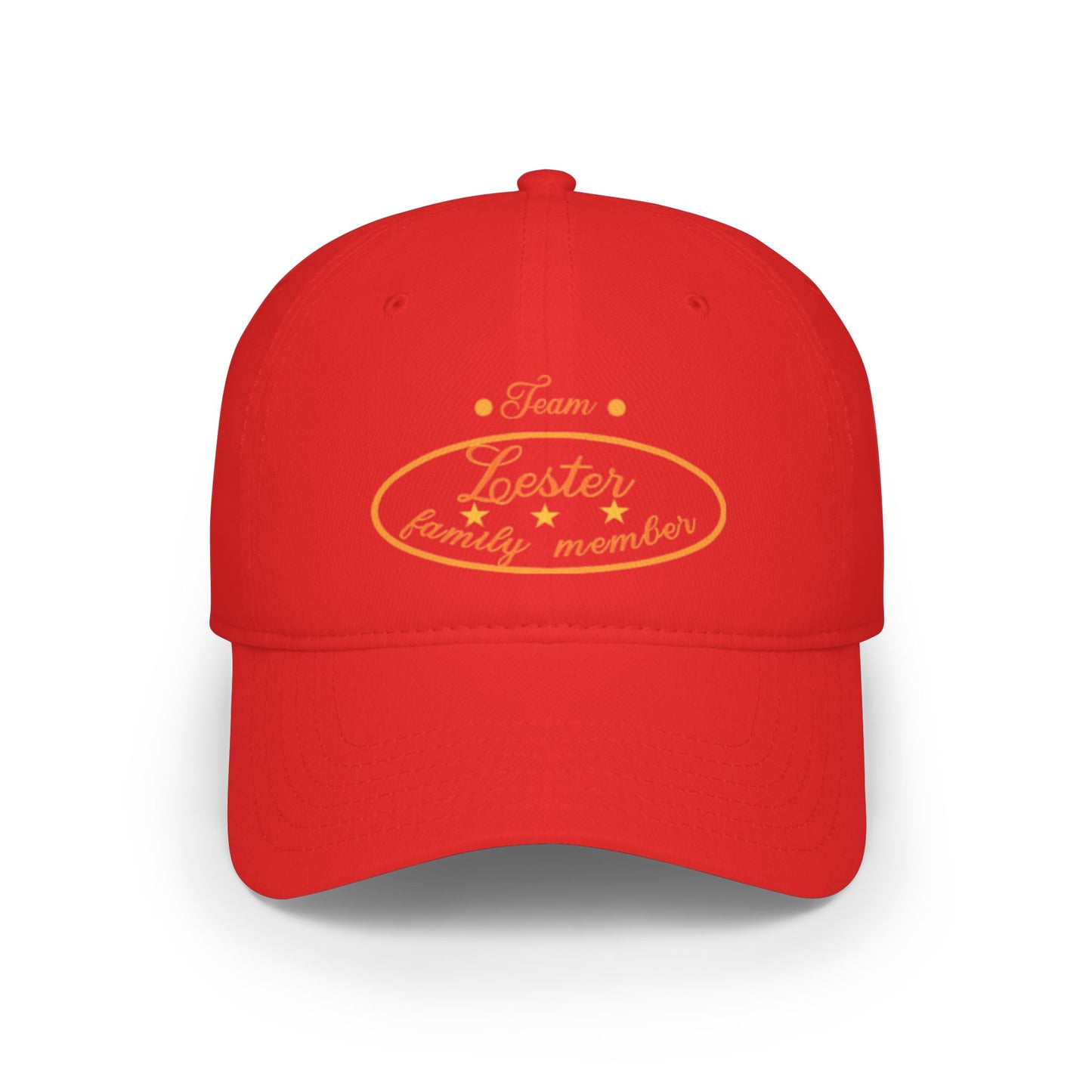 Baseball Cap — 'Team (Name) Family Member'
