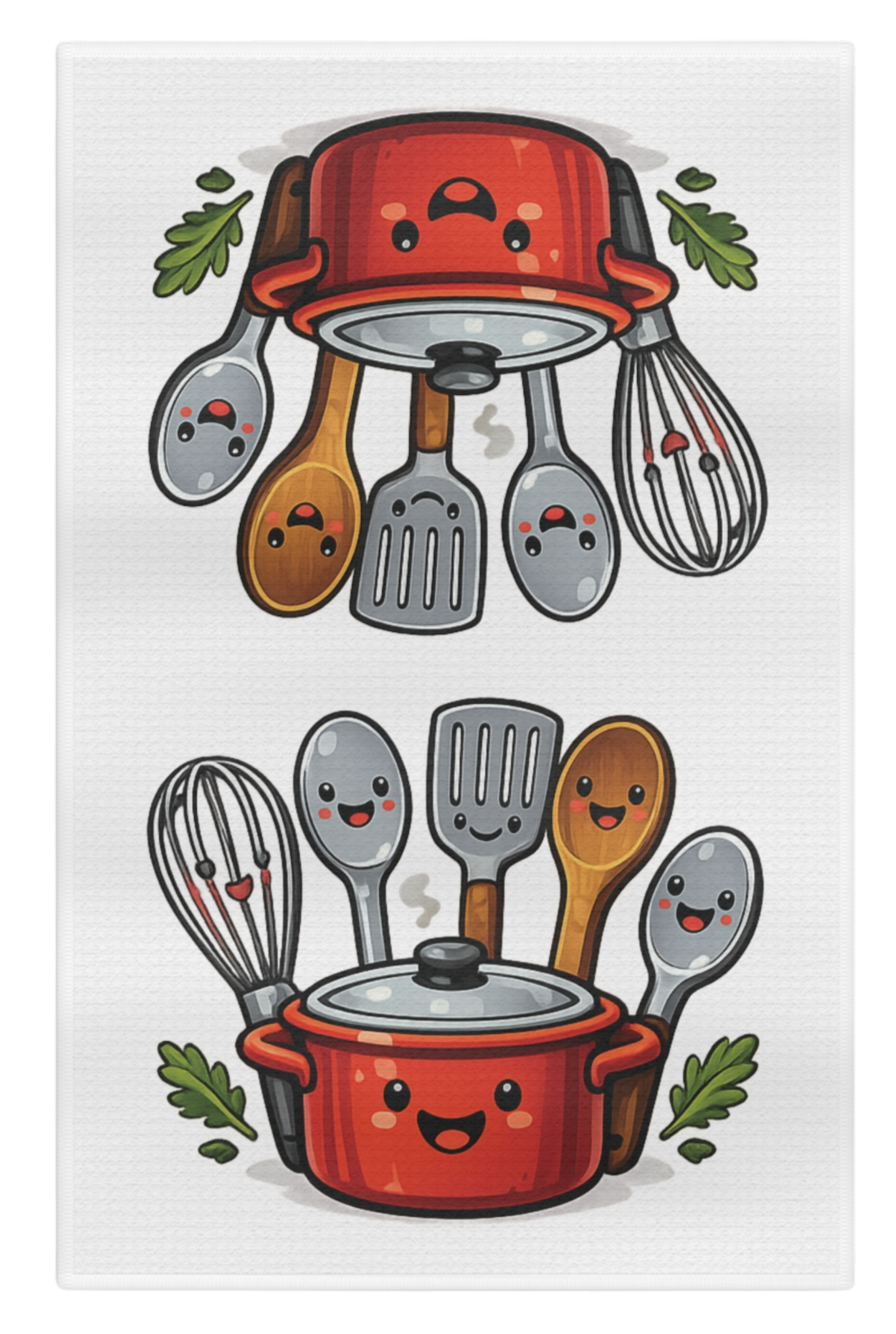 Kitchen Towel - Cooking Crew Custom Designed