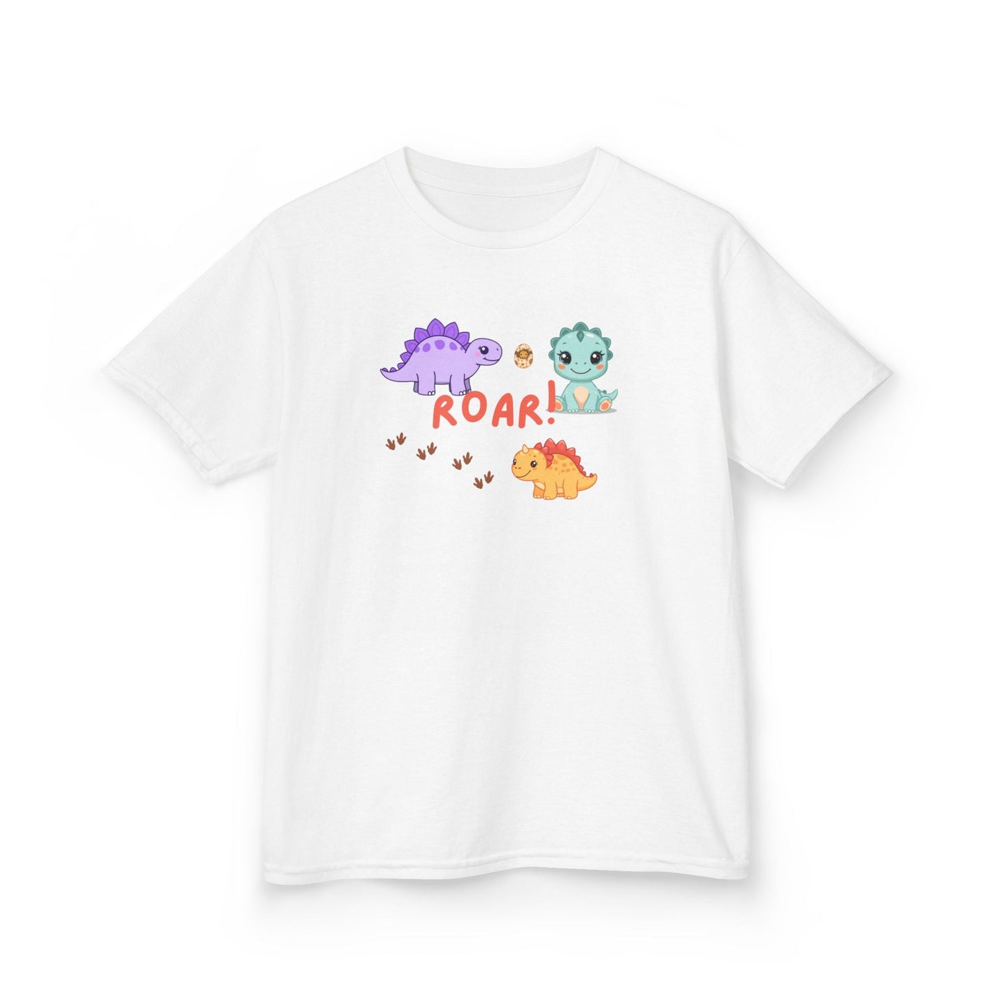 T-Shirt - Cute Dinosaur 'ROAR' Cartoon
