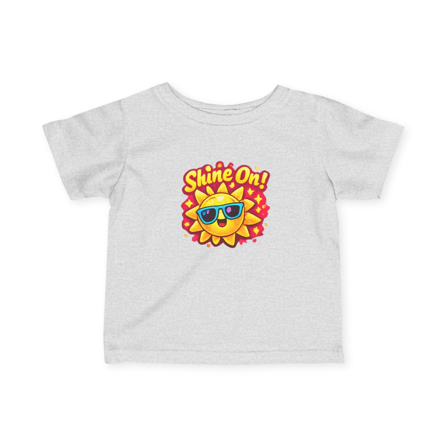 Infant/Toddler T-Shirt - 'Shine On!' Sunny Sunglasses