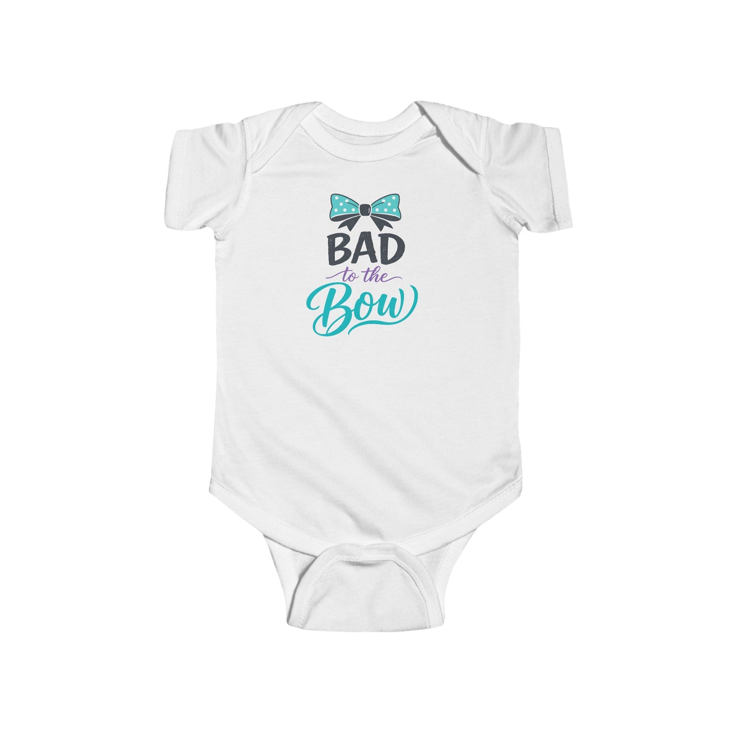 Infant/Toddler Onesie - 'Bad to the Bow'