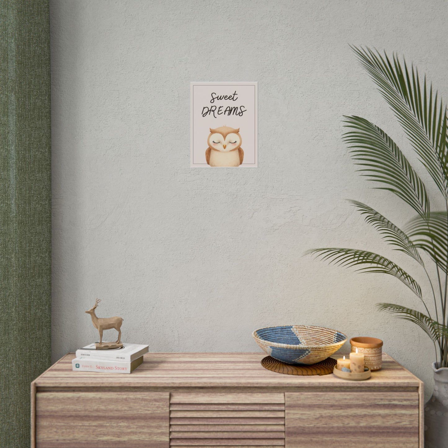 Nursery Forest Poster - 'Sweet Dreams'