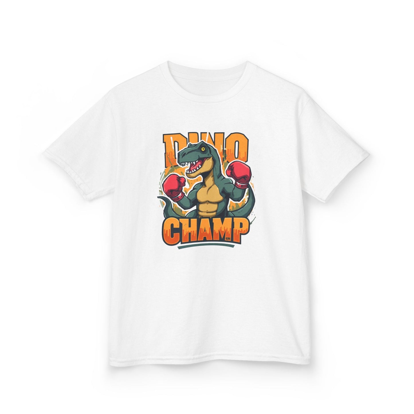 T-Shirt - 'Dino Champ' Boxing Dinosaur