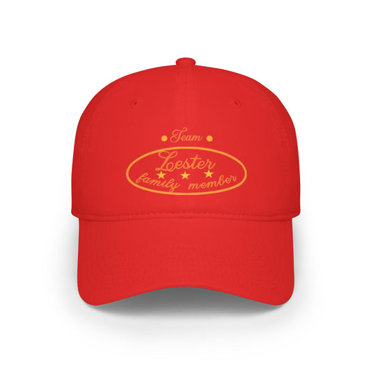 Baseball Cap — 'Team (Name) Family Member'