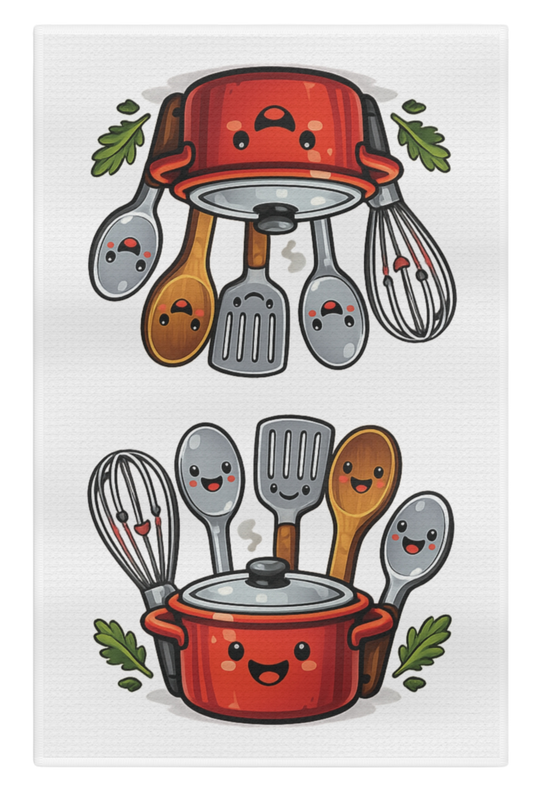 Kitchen Towel - Cooking Crew Custom Designed