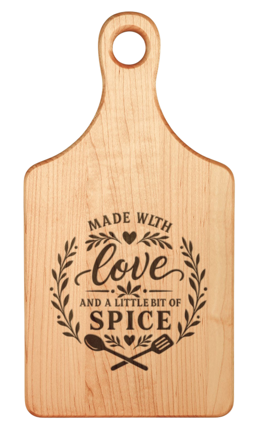 Cutting/Chopping Board - 'Made With Love...'