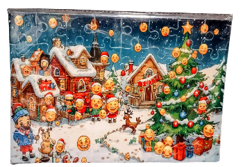 Kids Puzzles | Educational Toys for Children - 4 Winter Styles