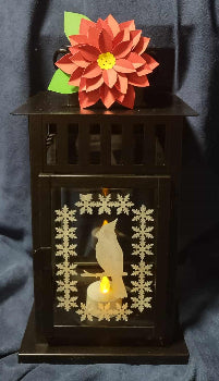 Handmade Illuminated Holiday Lanterns | Winter Decor - 6 Styles