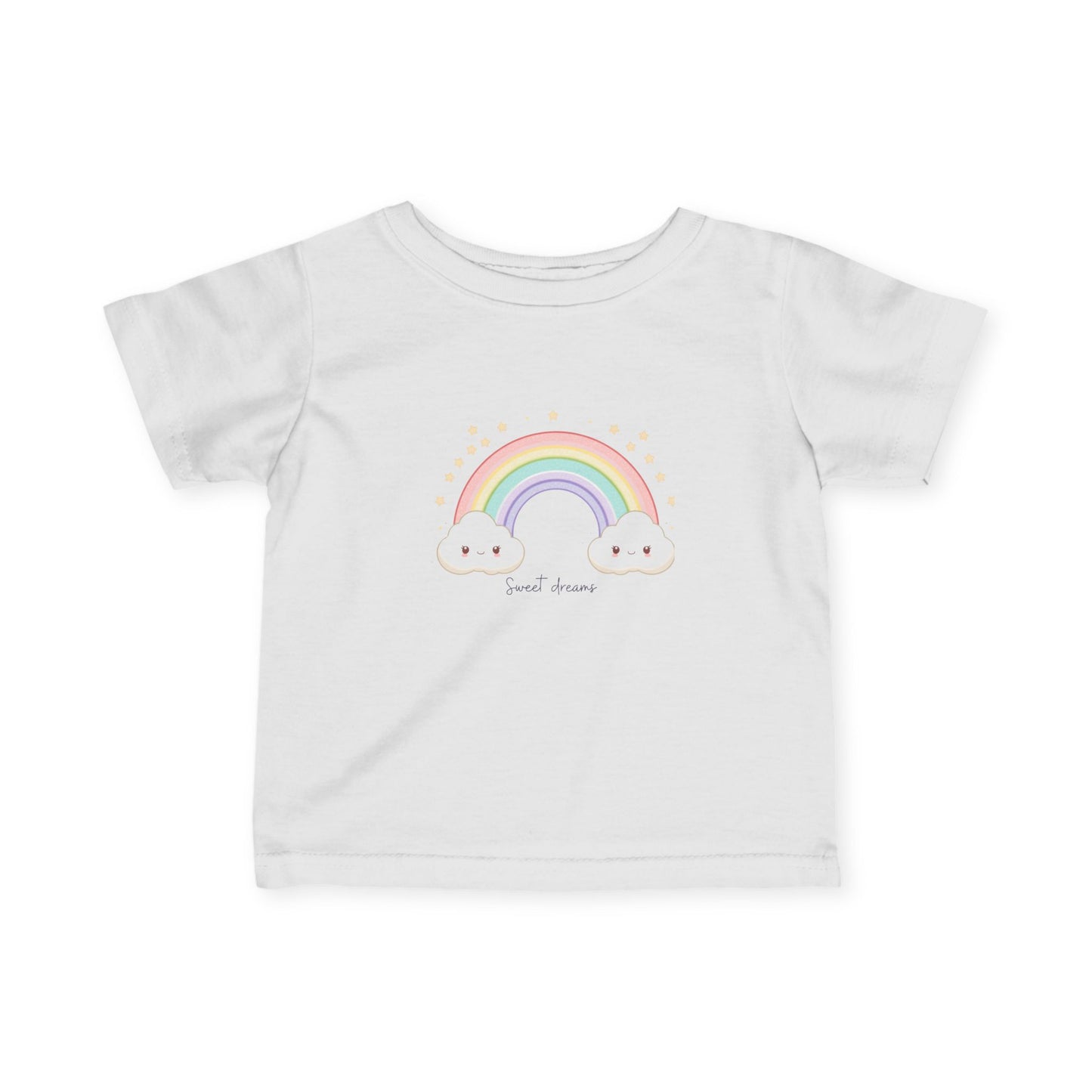 Infant/Toddler T-Shirt - Cute Rainbow Clouds "Good Things"