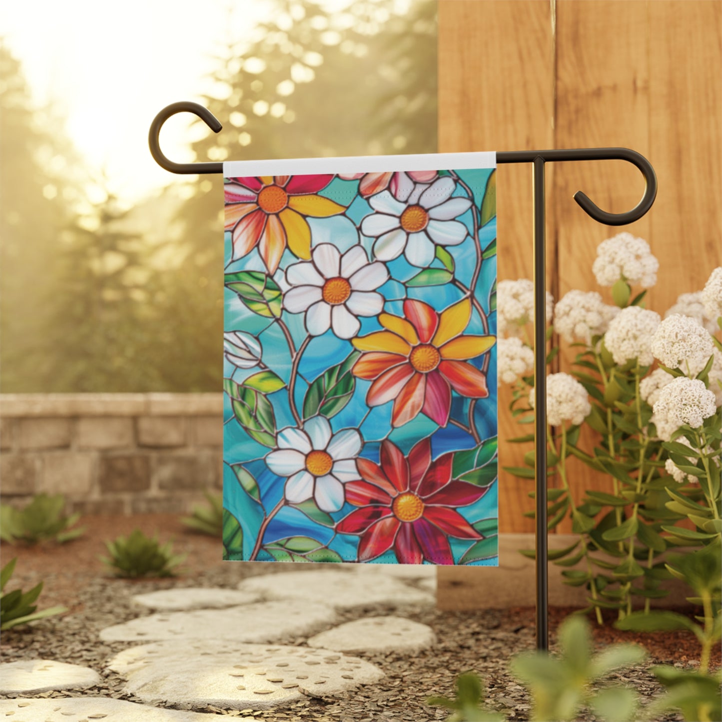 Garden Flag - Stain Glass