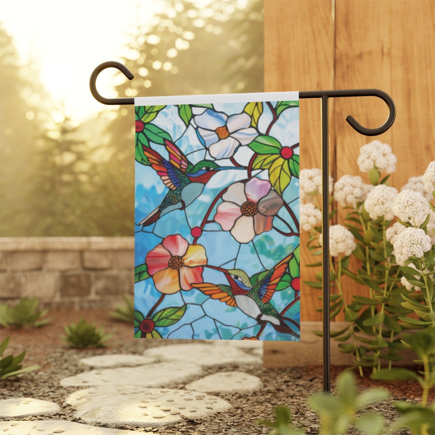 Garden Flag - Stain Glass