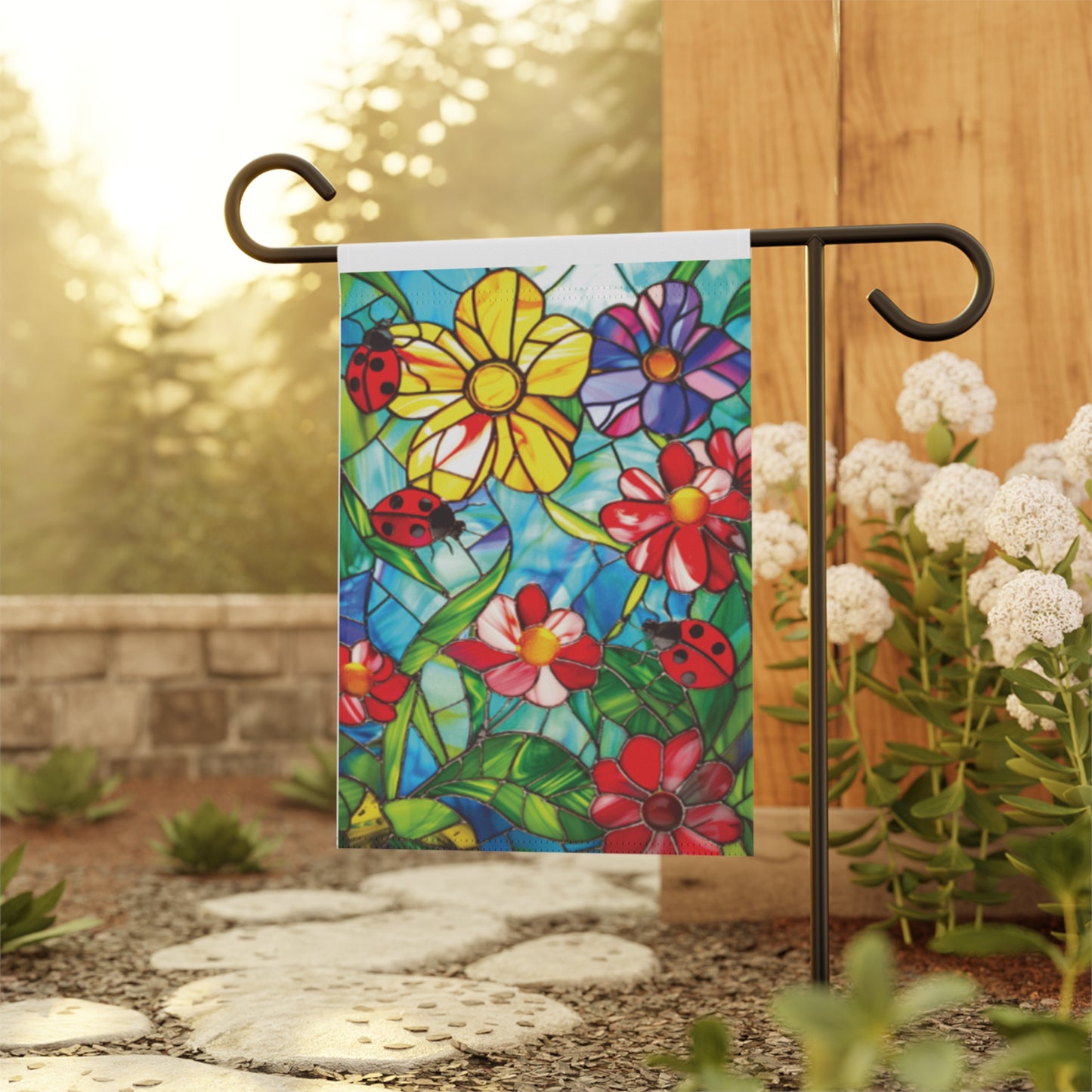 Garden Flag - Stain Glass