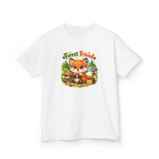 T-Shirt - "Forest Friends" Cute Fox Woodland Graphic