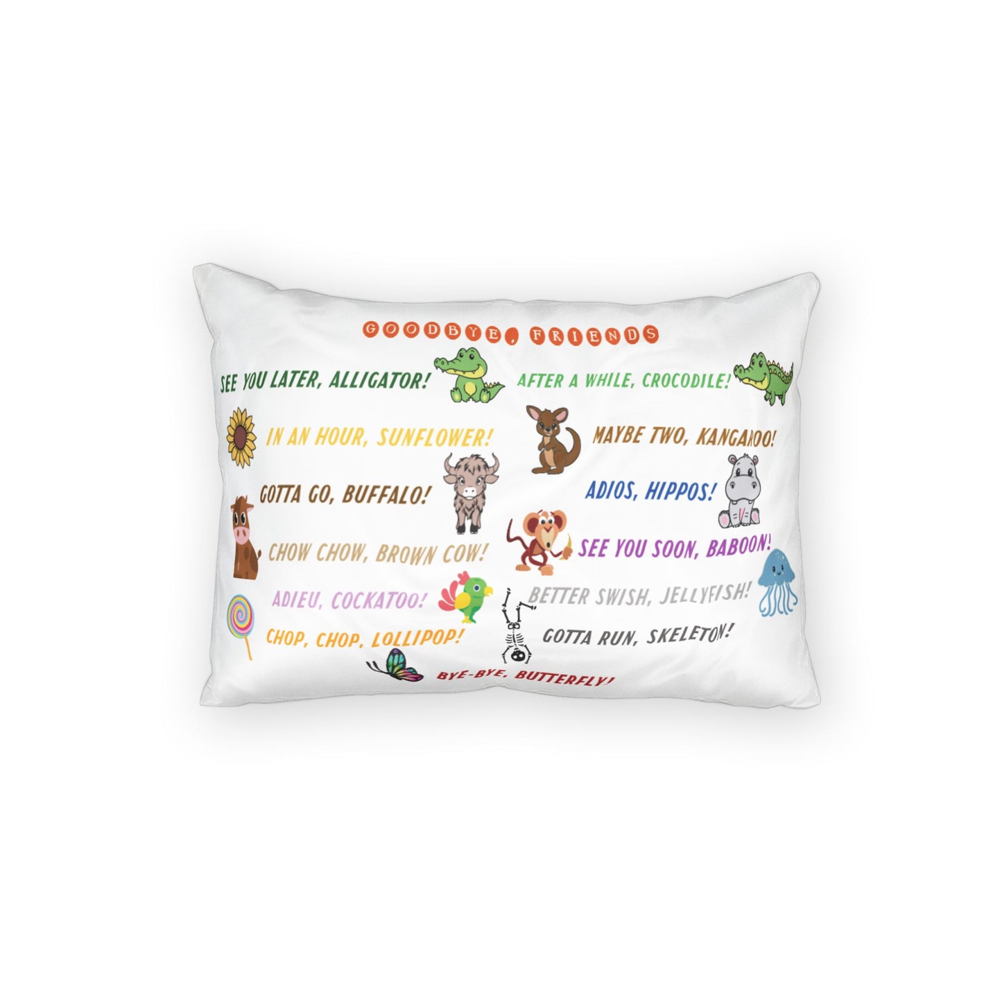 Bed Pillow Slip Covers - Custom Designed