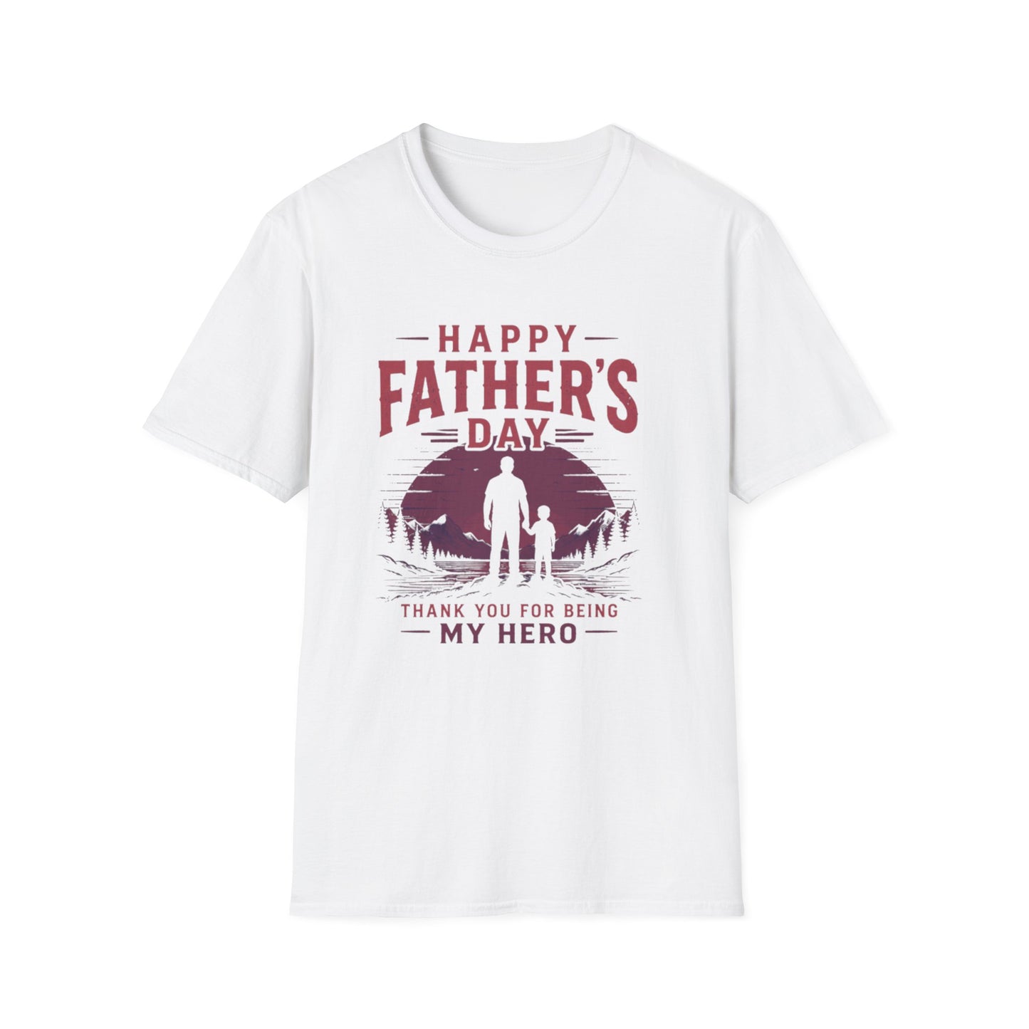 Father's Day Gift Tee - "My Hero"