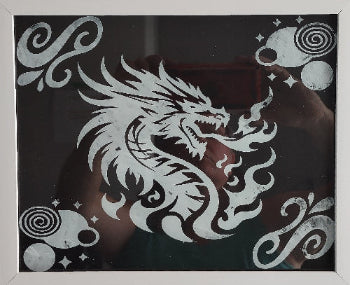 Handmade Etched Picture 8x10 | Custom Wall Art Home Decor