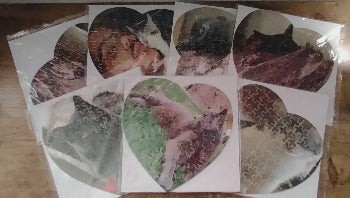 Heart-shaped personalized jigsaw pzzle 