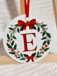 Personalized Christmas Ornaments | Custom Tree Decor - 12 Styles
