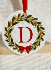 Personalized Christmas Ornaments | Custom Tree Decor - 12 Styles