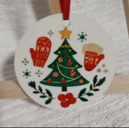 Handmade Christmas Tree Ornaments | Holiday Decor - 8 Styles