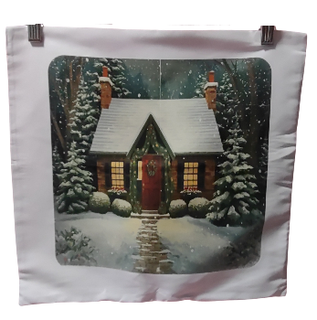 Handmade Holiday Throw Pillow Cases | Winter Decor - 3 Styles