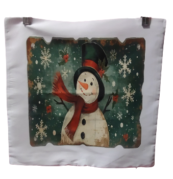 Handmade Holiday Throw Pillow Cases | Winter Decor - 3 Styles