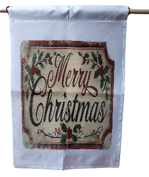 Handmade Holiday Door Decor & Garden Flag | Winter Seasonal