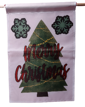 Handmade Holiday Door Decor & Garden Flag | Winter Seasonal