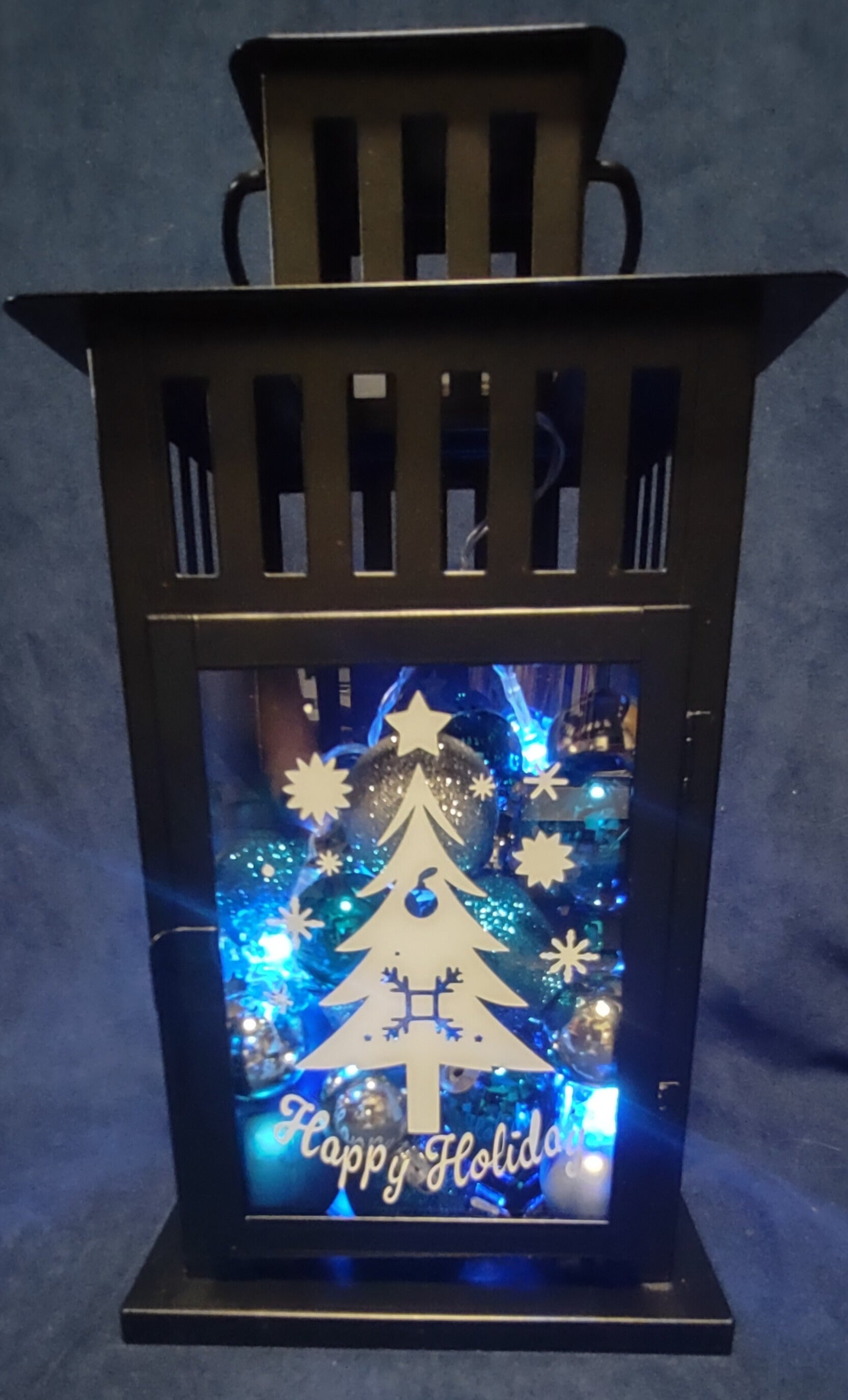 Handmade Illuminated Holiday Lanterns | Winter Decor - 6 Styles