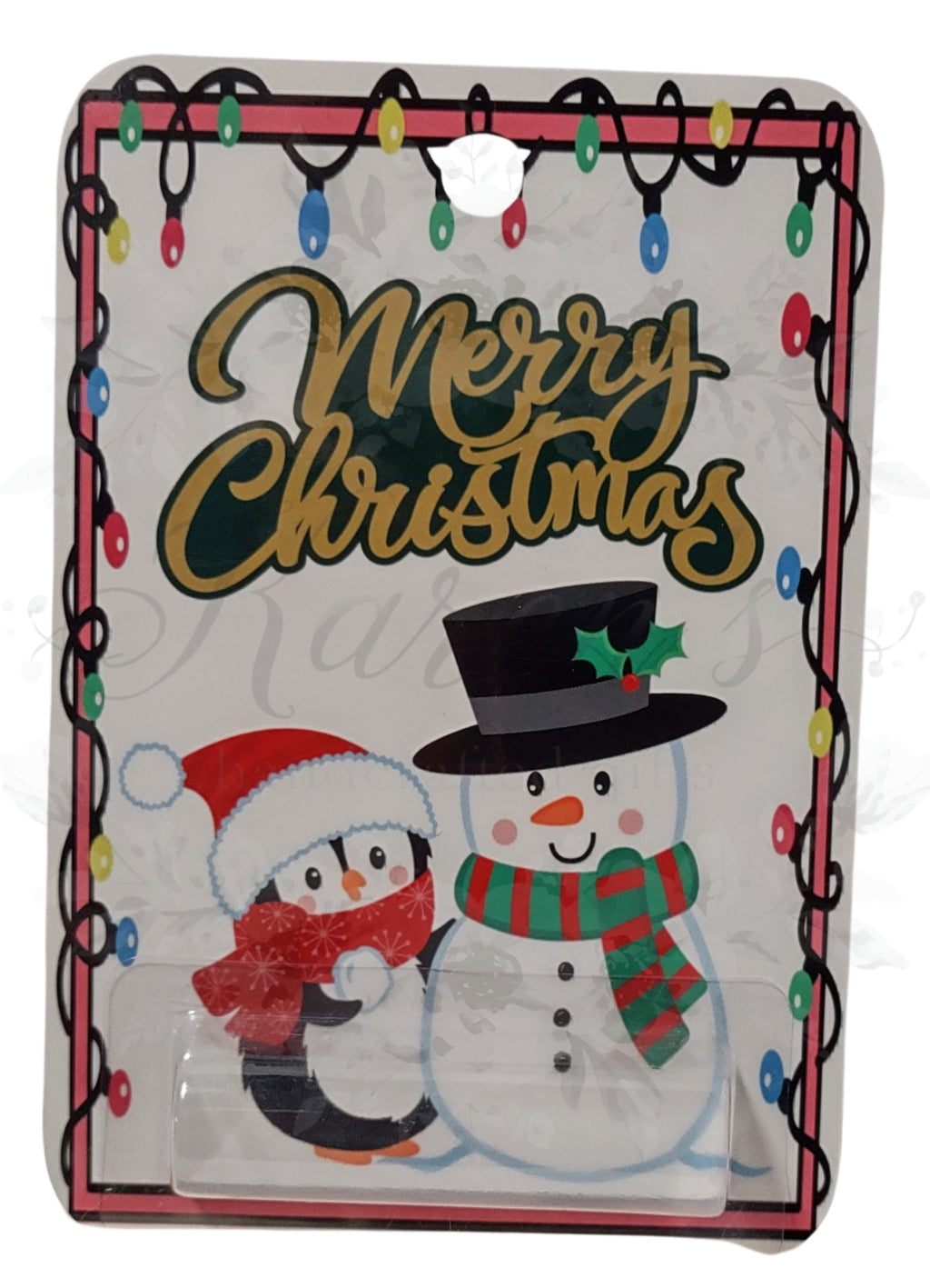 Handmade Winter Holiday Money Holders | Christmas Tree Decoration