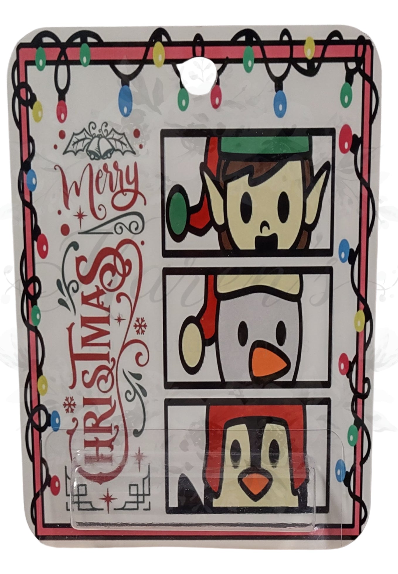 Handmade Winter Holiday Money Holders | Christmas Tree Decoration