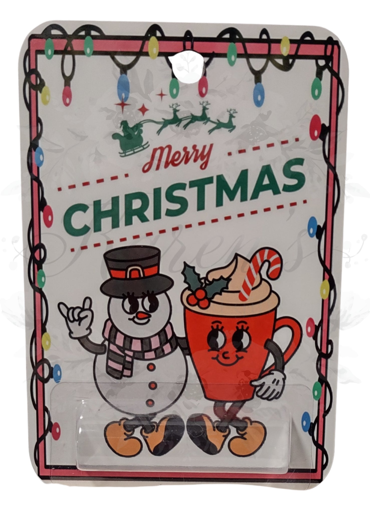 Handmade Winter Holiday Money Holders | Christmas Tree Decoration