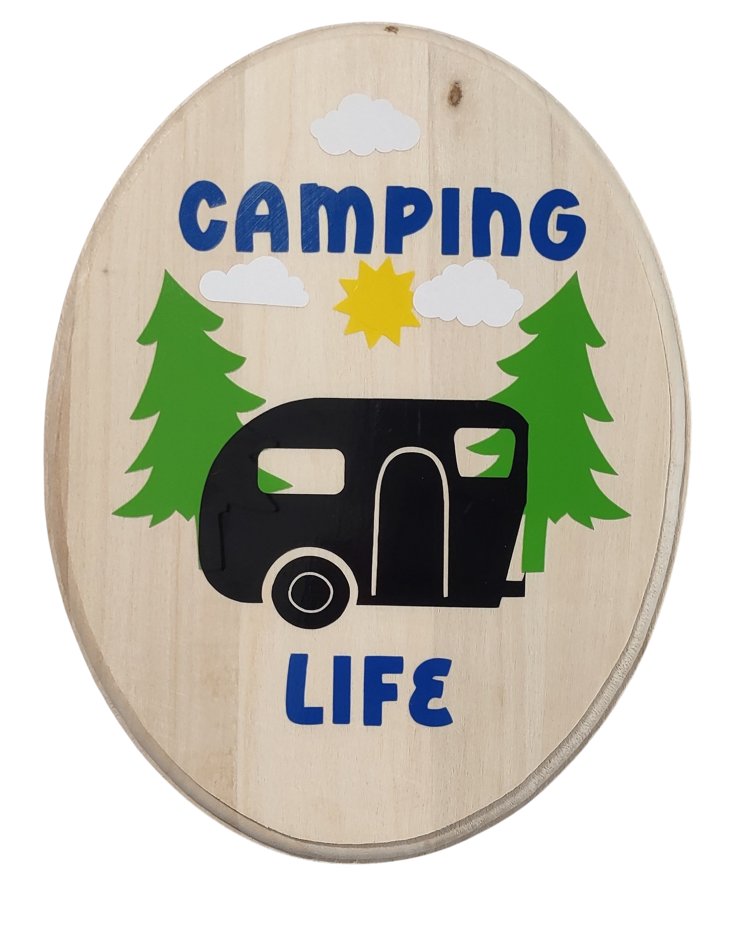 Decorative Plaque - 'Camping Life'