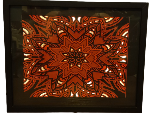 Shadowbox - Mandala (Illuminated)