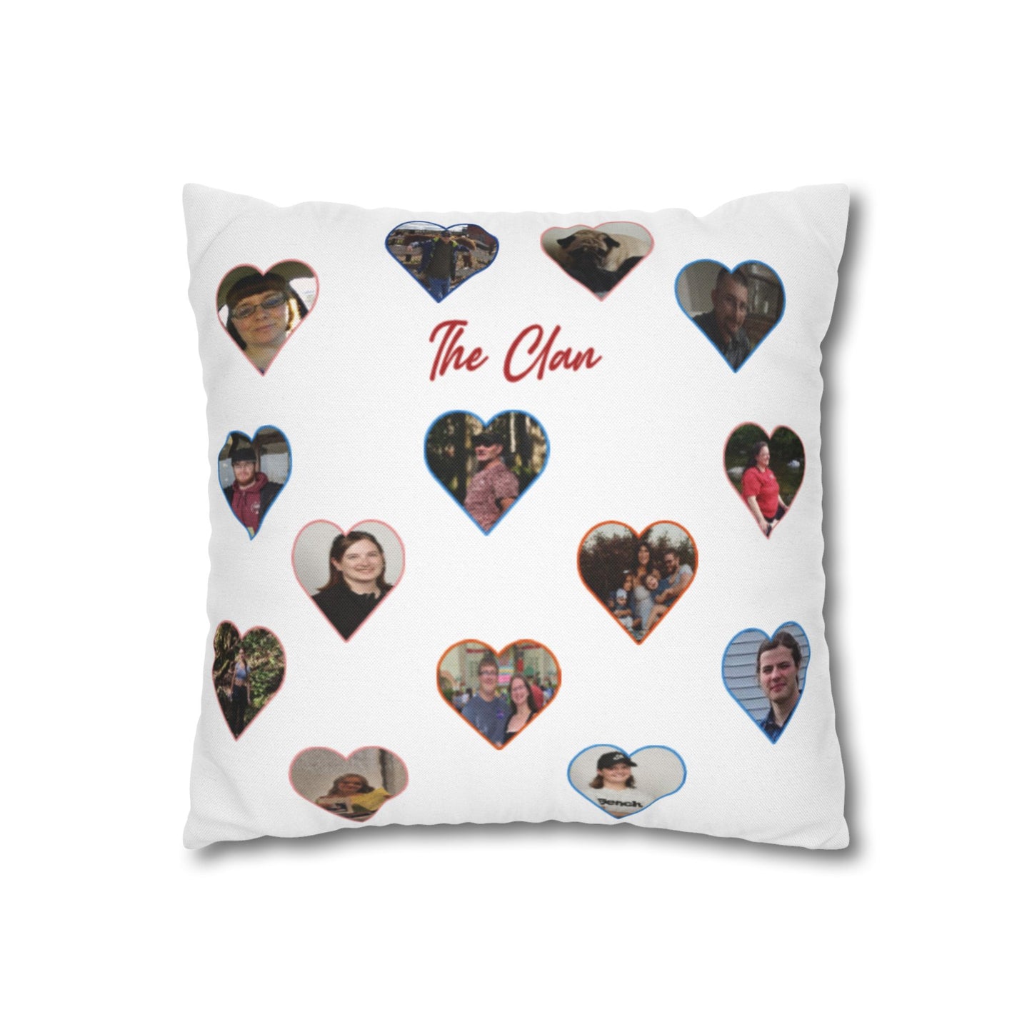 Sofa Pillow Slipcovers - Personalized