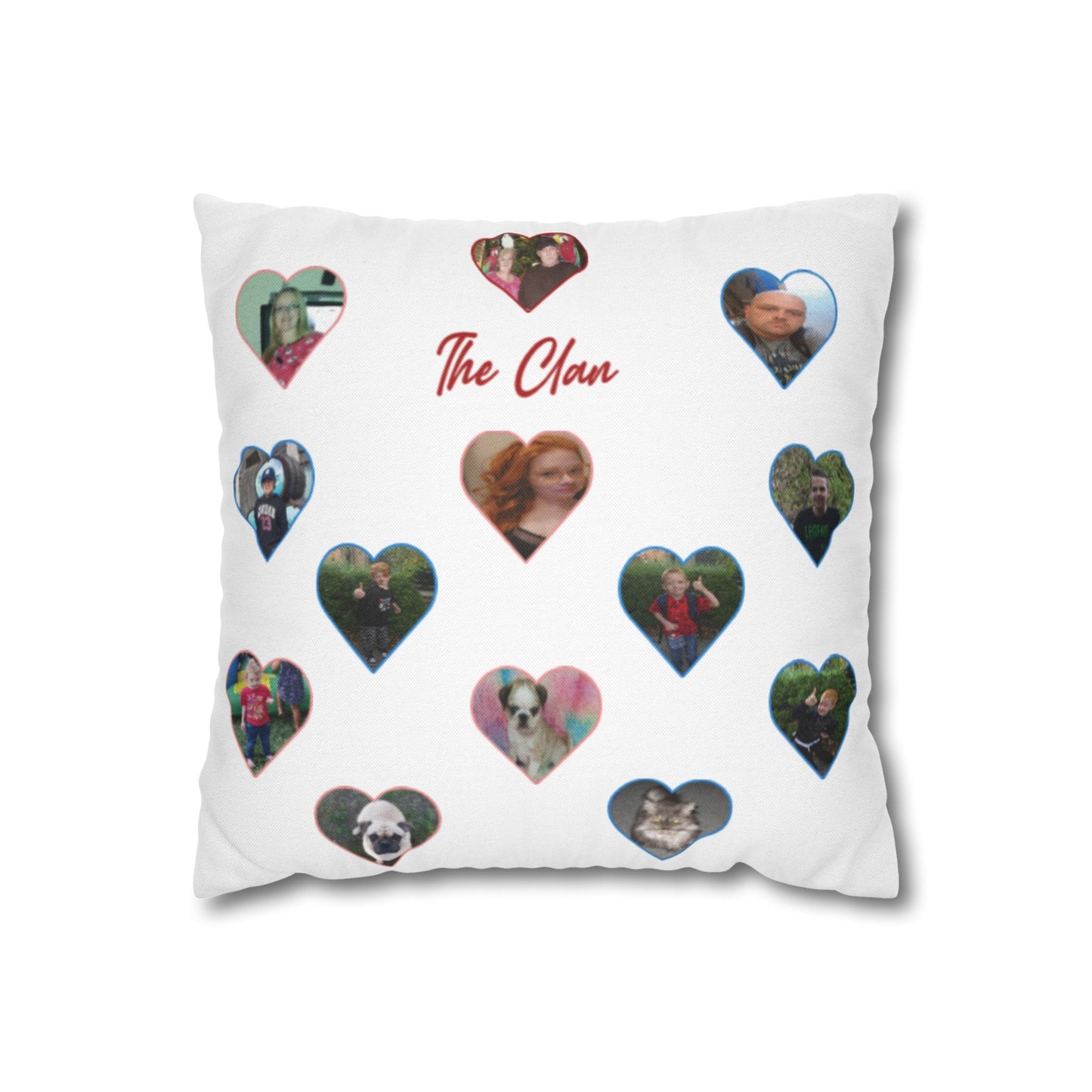 Sofa Pillow Slipcovers - Personalized