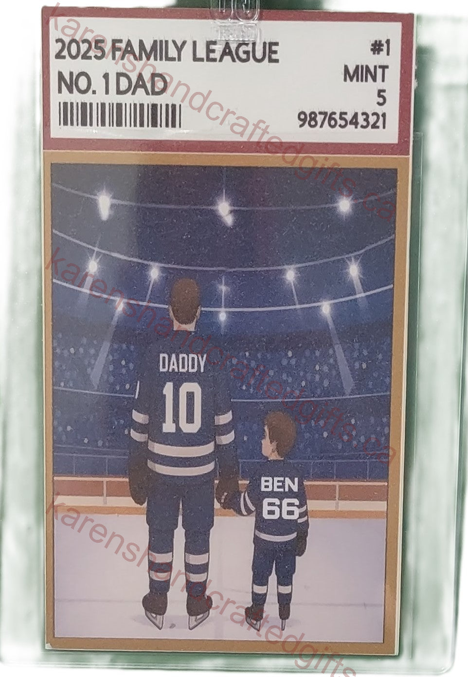 Custom Sports Cards for Kids | Personalized with Name & Number