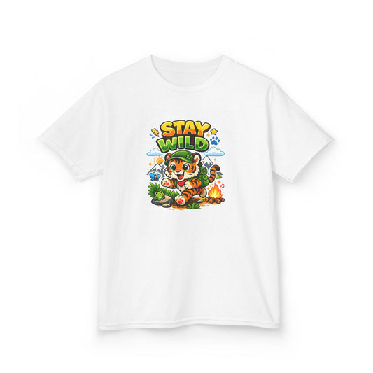 T-Shirt -"Stay Wild" Tiger