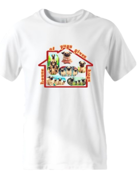 Custom Adult T-Shirts | Personalized Clothing - 8 Styles