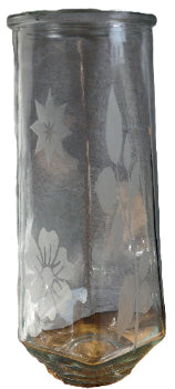 Handmade Etched Vase | Custom Decorative Home Decor