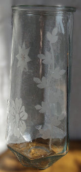 Handmade Etched Vase | Custom Decorative Home Decor