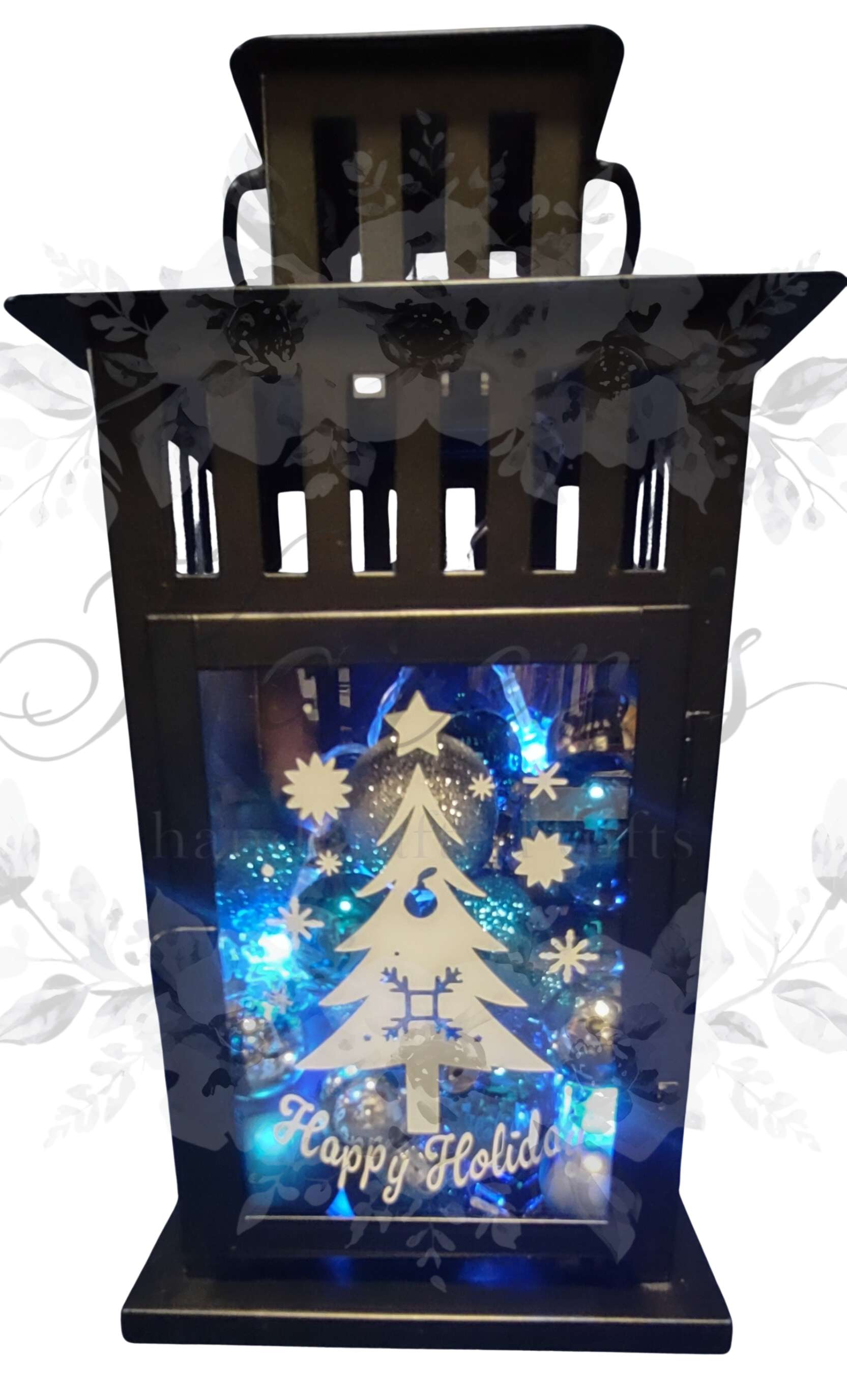 Handmade Winter Illuminated Holiday Lanterns | Decor