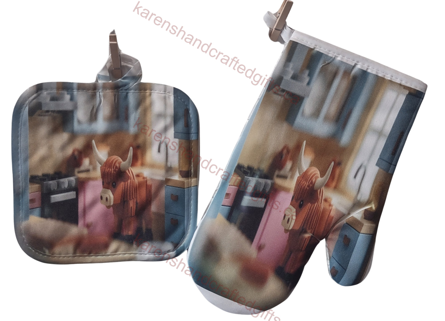 Oven Mitts & Pot Holders - Custom Designed