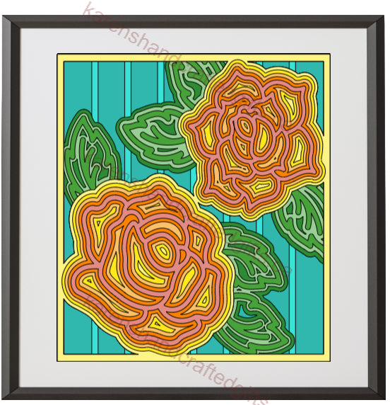 Handmade Both Illuminated & Non-Illuminated Shadowbox | Wall Decor