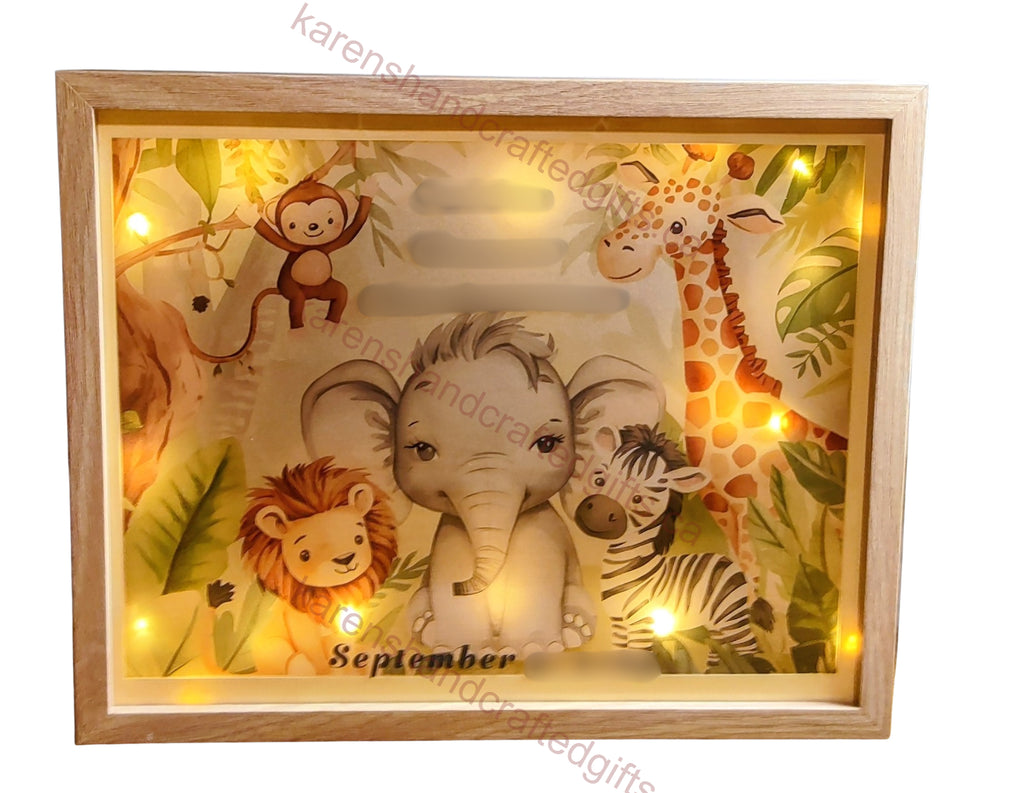 Handmade Both Illuminated & Non-Illuminated Shadowbox | Wall Decor