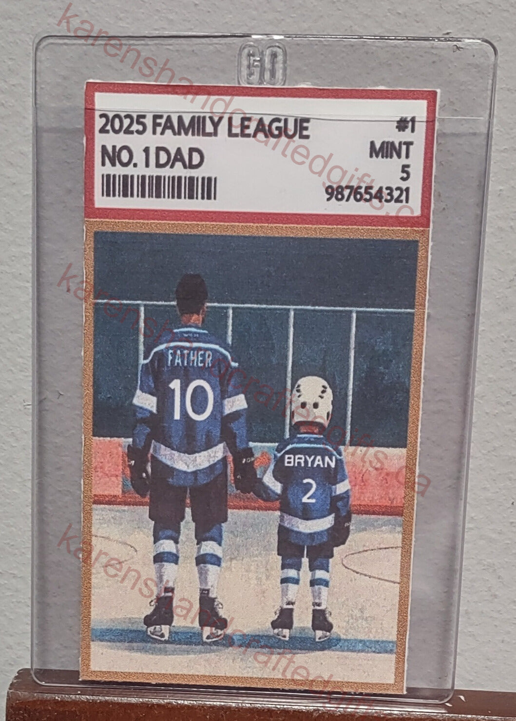 Custom Sports Cards for Kids | Personalized with Name & Number