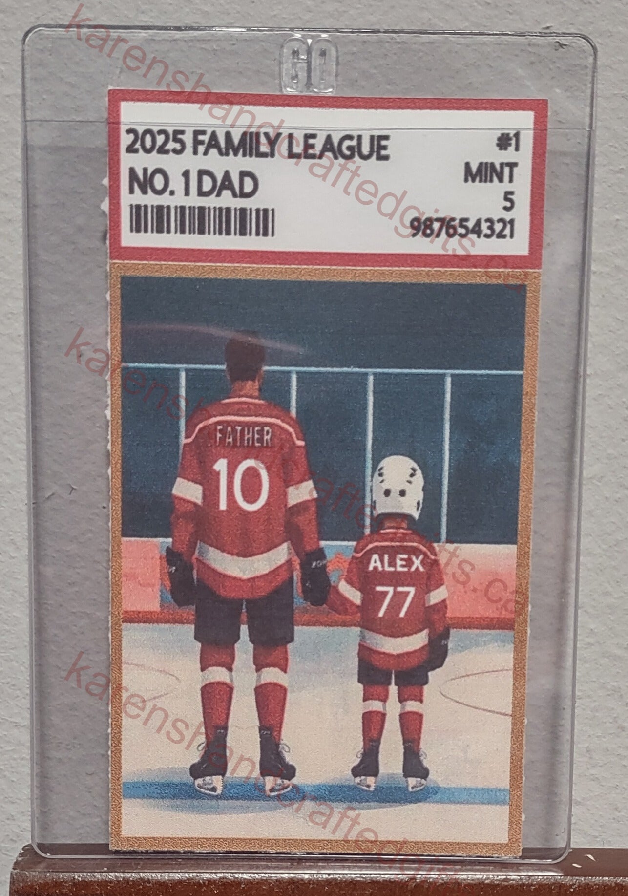 Custom Sports Cards for Kids | Personalized with Name & Number